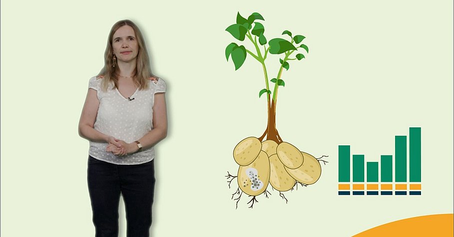 Standbild aus dem Erklärvideo des Lebensmittelverbands Deutschland zu Pflanzenschutzmittelrückständen