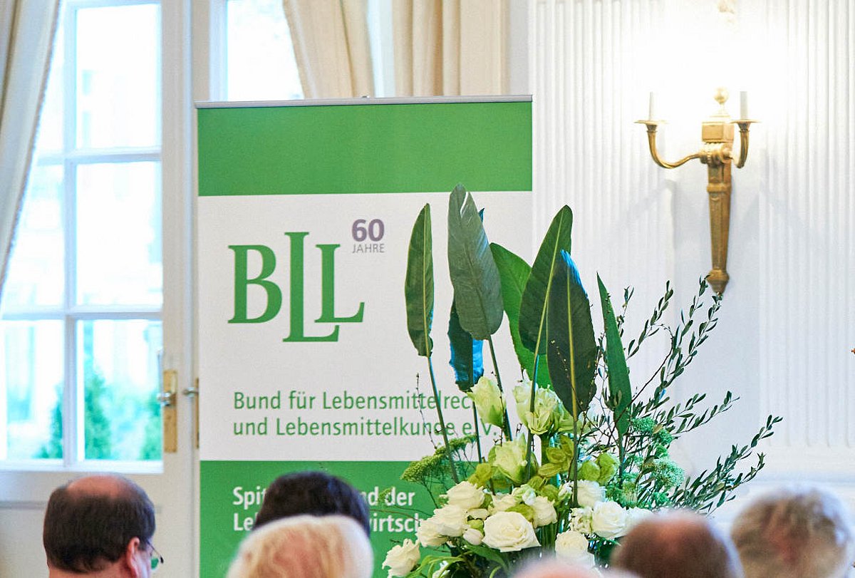 BLL-Display zum 60-jährigen Bestehen seit der Wiedergründung 1955.